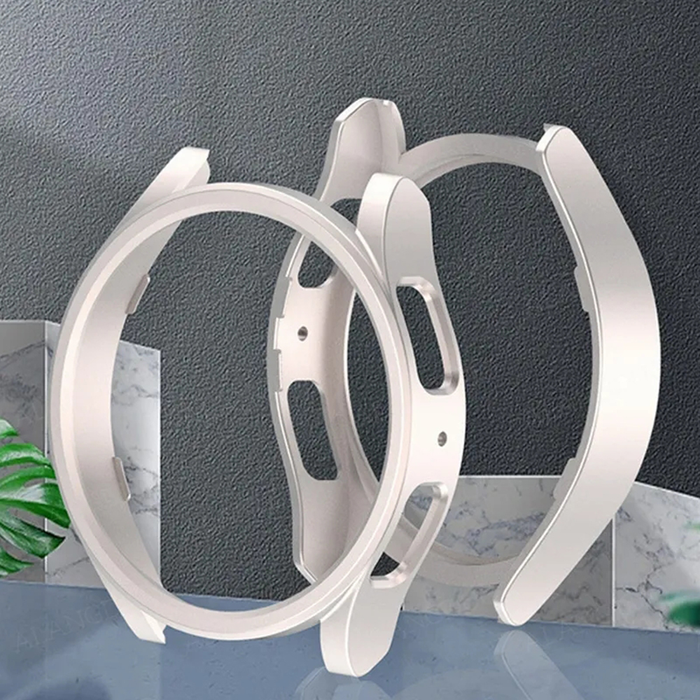 時計ケース Samsung Galaxy Watch 6 40mm 44mm スクリーンプロテクター PC バンパーオールラウンド Galaxy Watch 6 クラシック 43mm 47mm カバー