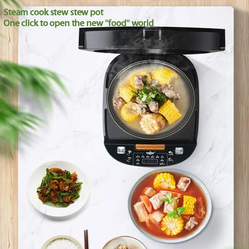 5L Hộ Gia Đình Nồi Cơm Điện Thông Minh Hẹn Thời Gian Làm Nóng Cơm Điện Cao Lửa Nấu Nhanh Nồi Cơm Đa Chức Năng
