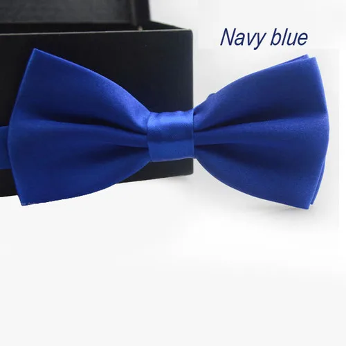 Classique hommes noeud papillon garçons filles enfants noeud papillon mode couleur unie vert rouge noir blanc vert cravates de mariage accessoires