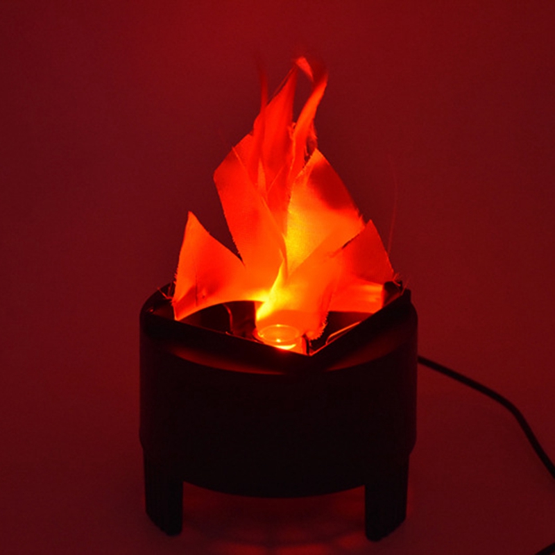 LED Fire Flame Effect Light, Flicker Elétrico Artificial, Lâmpada de Fogueira, Decoração de Festa, Bar Stage, Home, US Plug