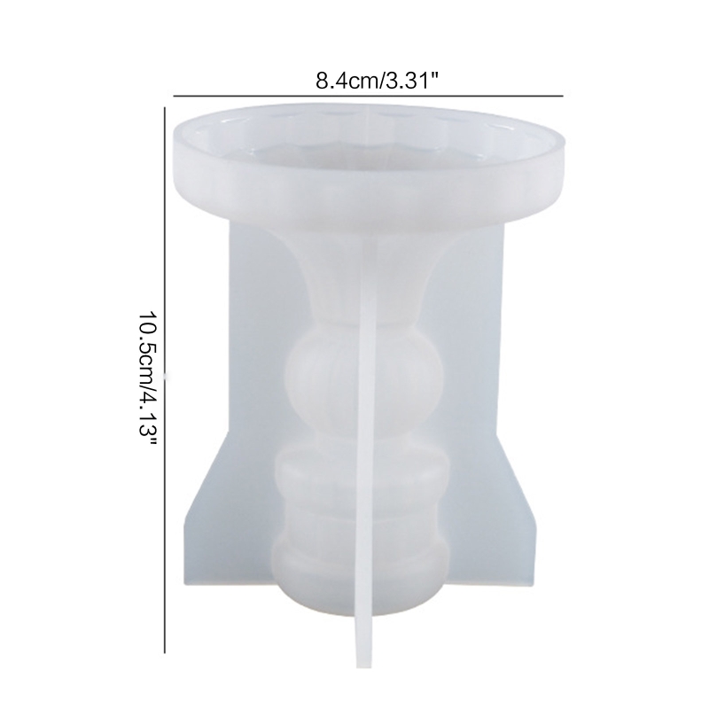 เชิงเทียน Tealight แม่พิมพ์เรซิน,แก้วซิลิโคนเชิงเทียนแม่พิมพ์สําหรับอีพ็อกซี่เรซิ่นหล่อ,ตกแต่งบ้านงานแต่งงาน