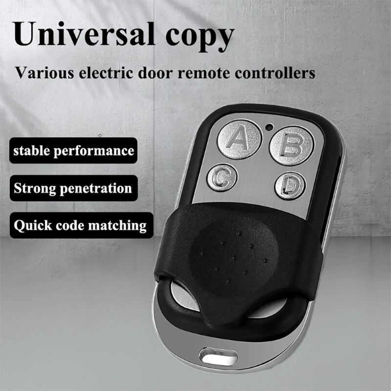 Universal Remote Control 4CH Car Key Garage Door Gate Opener Duplicator Copy Car Remotes for Automobiles