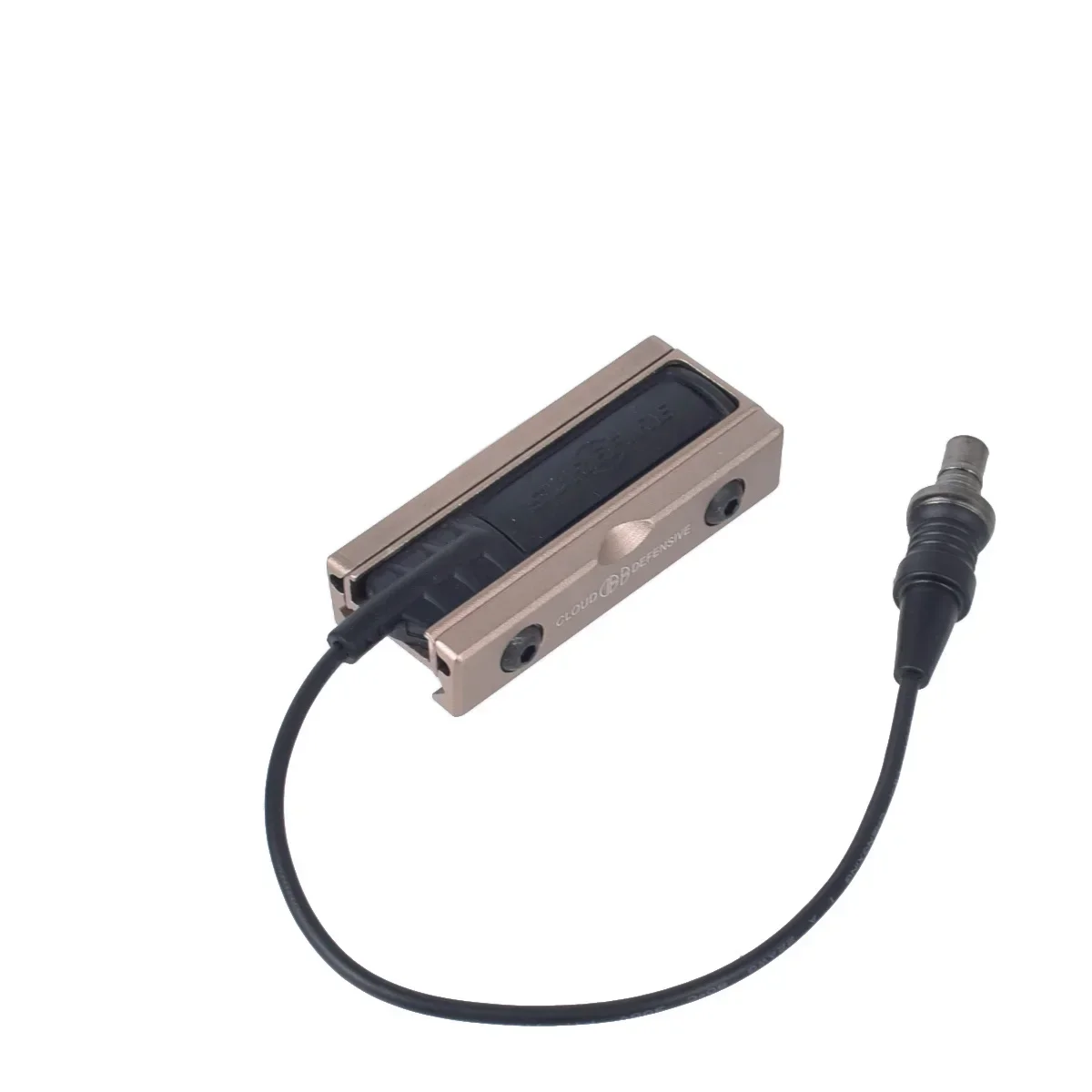 Mlok Keymod montaje en riel SF M600 M300 armas Airsoft luz de explorador linterna ST07 almohadilla de presión accesorios de interruptor riel Picatinny