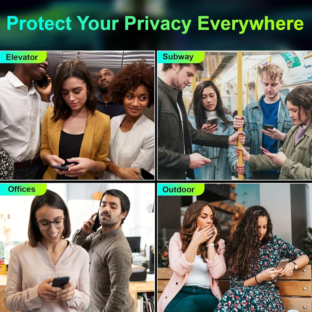 NNBILI Privacy Screen Protector For iPhone 17 Pro Max Anti-Spy Glass For iPhone 16 15 14 13 12 11 Pro Max Privacy Film iPhone 17