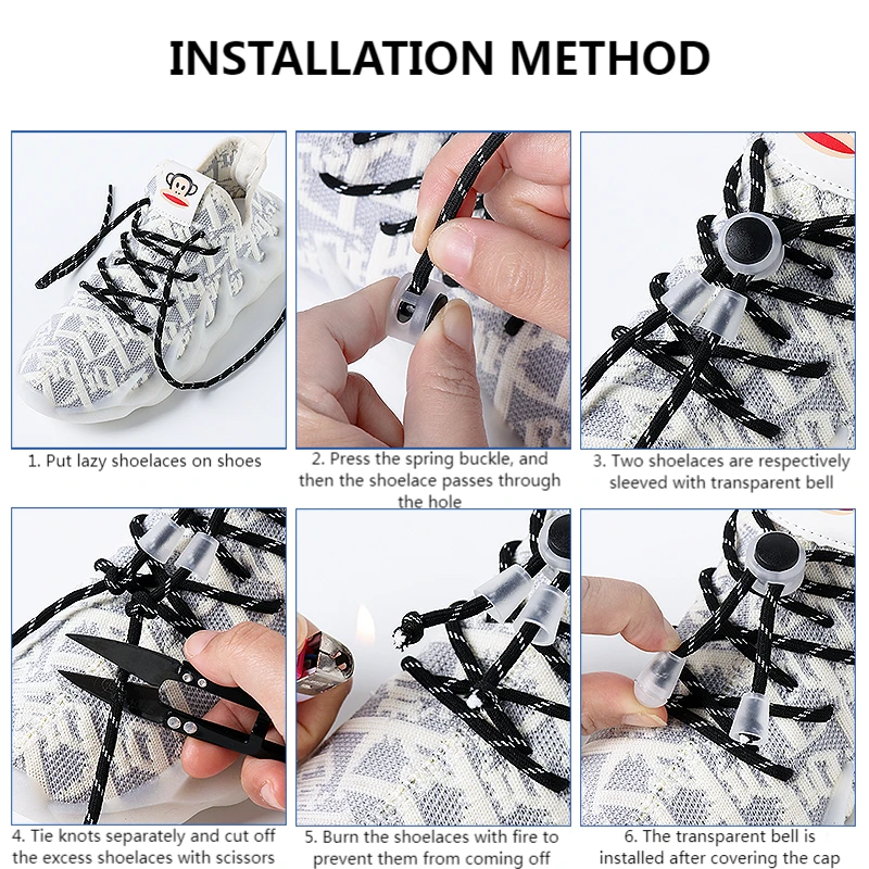 Cordones de zapatos para niños de 26 colores, cordones redondos elásticos con cierre a presión sin corbatas, artefacto fijo, cordones perezosos, Unisex, 1 par