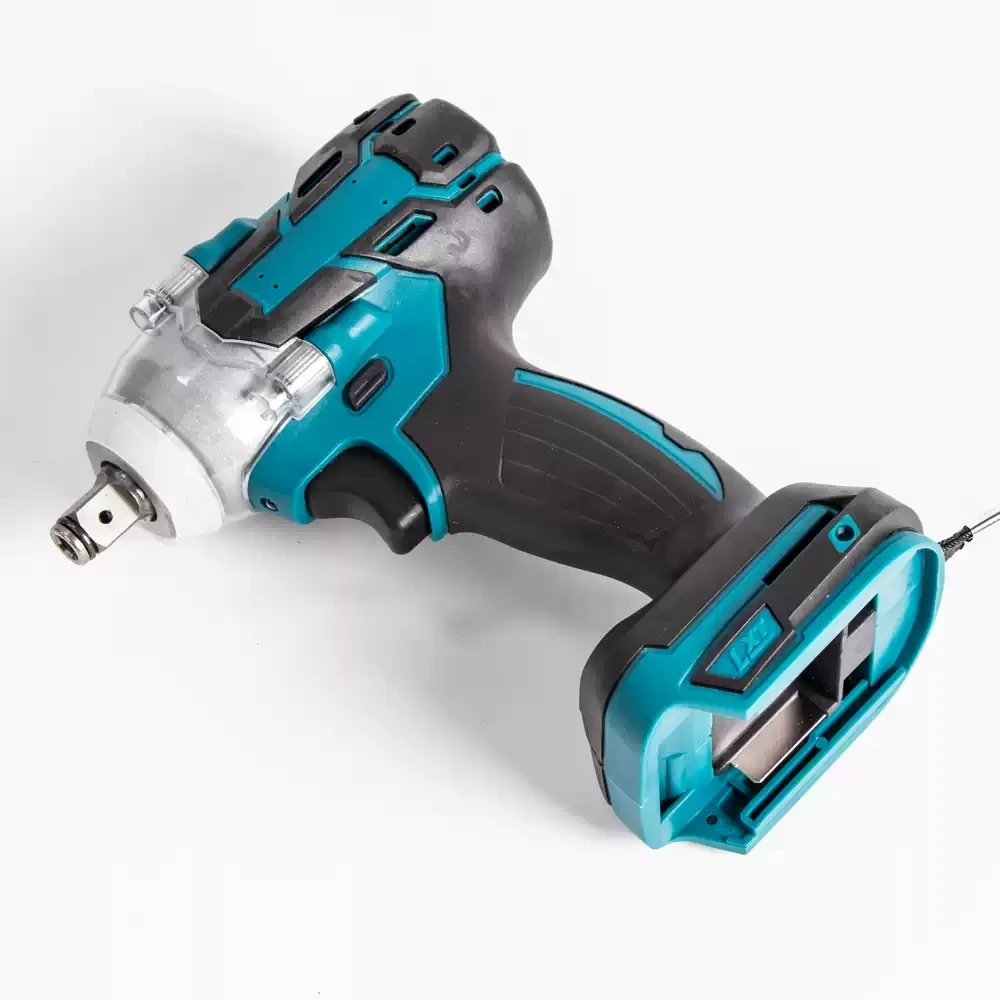 Llave de impacto eléctrica inalámbrica multifunción, herramienta eléctrica estándar europea, llave eléctrica sin escobillas, taladro manual sin batería