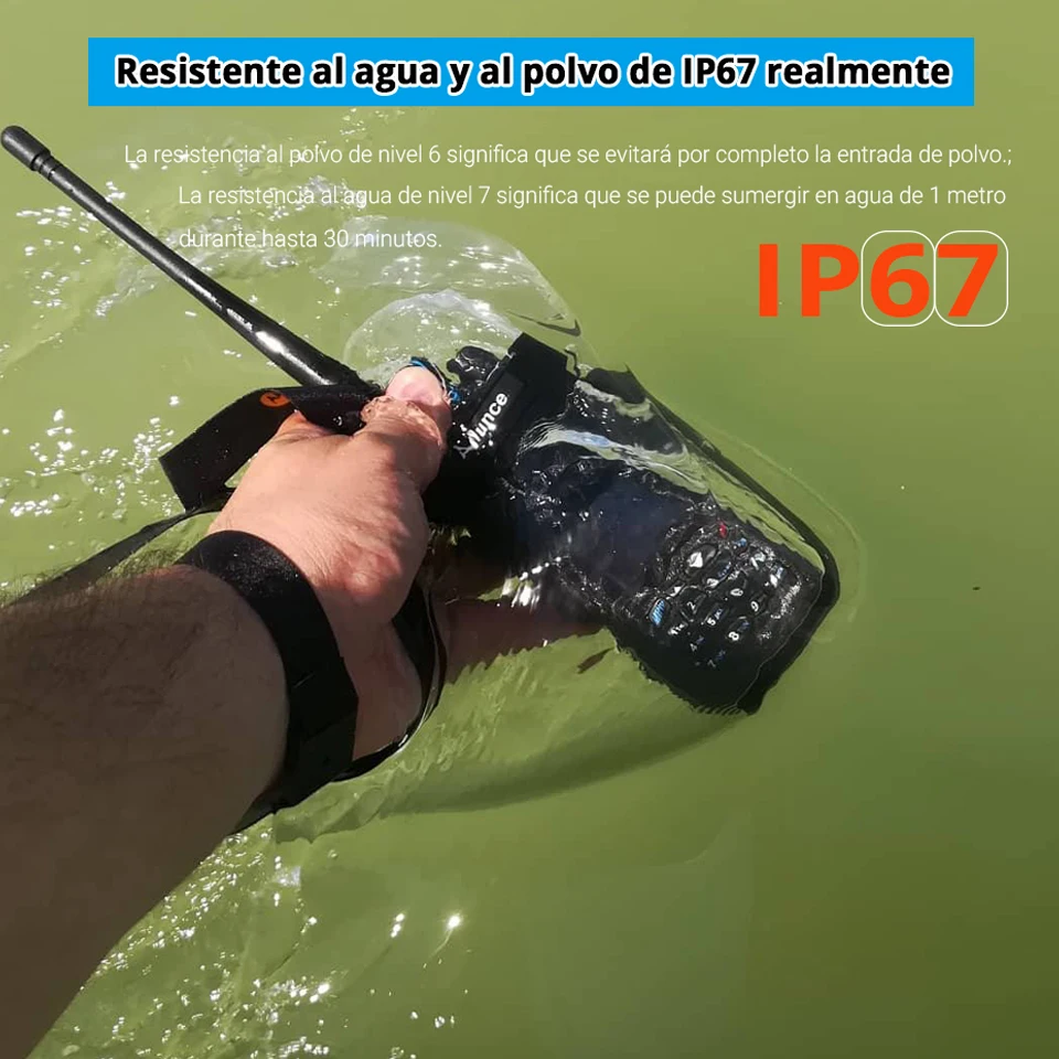 Ailunce HD1 DMR Walkie Talkie Emisoras de Radioaficionado Largo Alcance PTT Radio Multibanda UHF VHF Ham Radio Portátil Walkie Talkie Profesional Radioaficionado Emisora Radio