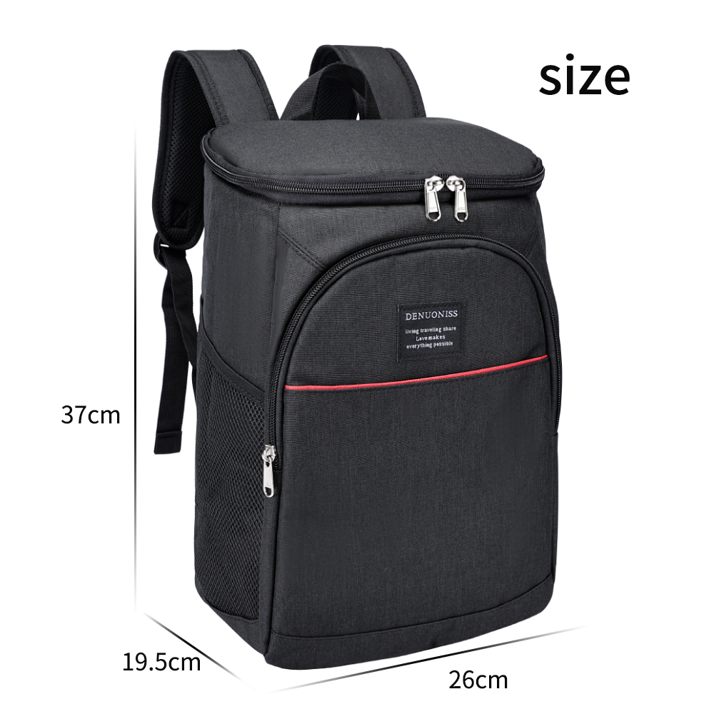 DENUONISS 20L термохолодильник рюкзак многослойный изолированный рюкзак водонепроницаемая герметичная сумка для пикника на открытом воздухе и открывалка для бутылок