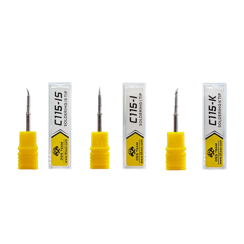 OSS C115 C210 C245 Super Fine series Soldering Iron Tips for T80 HS02 soldering iron T210 T245 Soldering Station