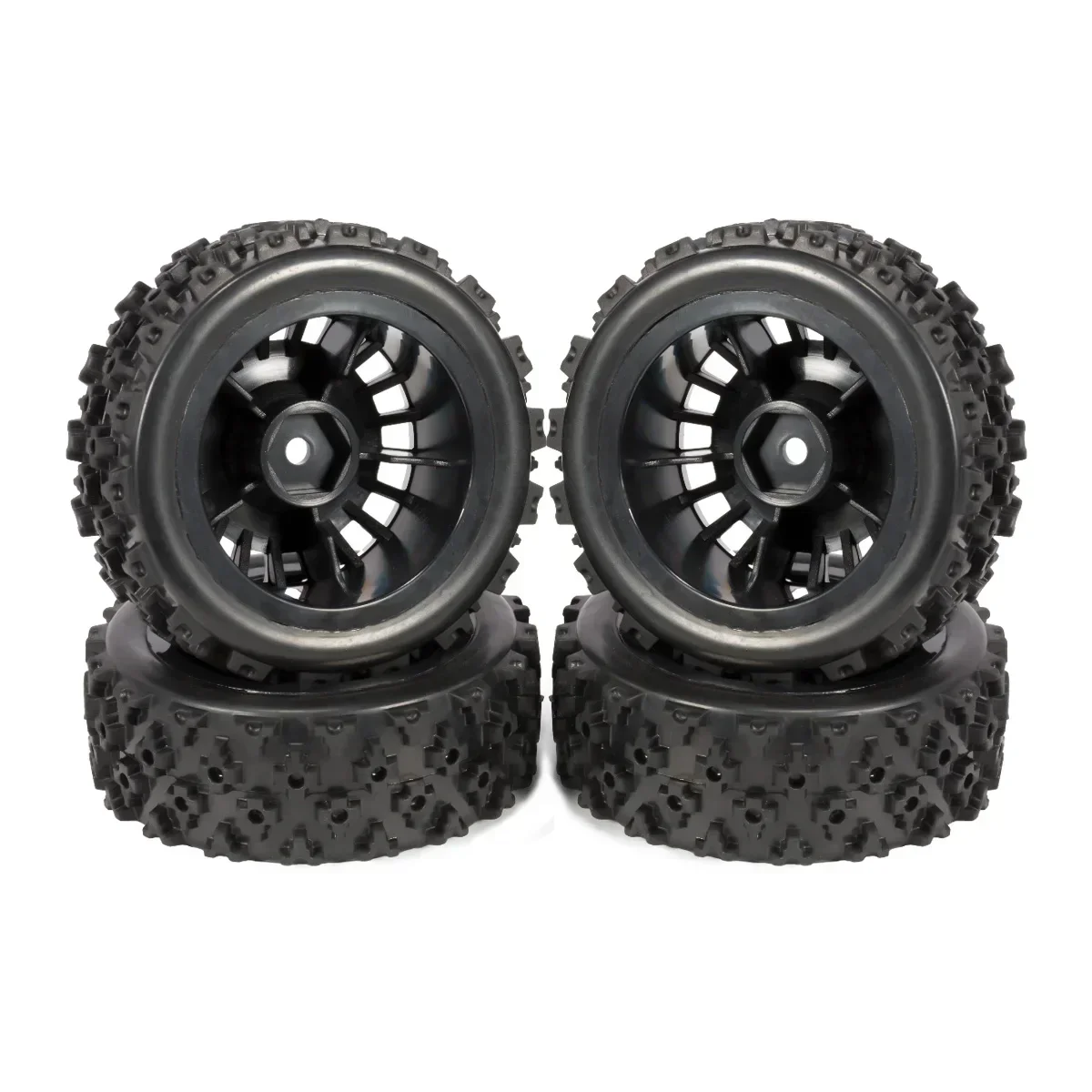 12mm Glued Rubber Tire On Road Tyre Wheels for RC Rally Racing Car TT-01 TT-02 XV-01 PTG2 DF-03 TA06 HPI WR8 Upgrades Parts