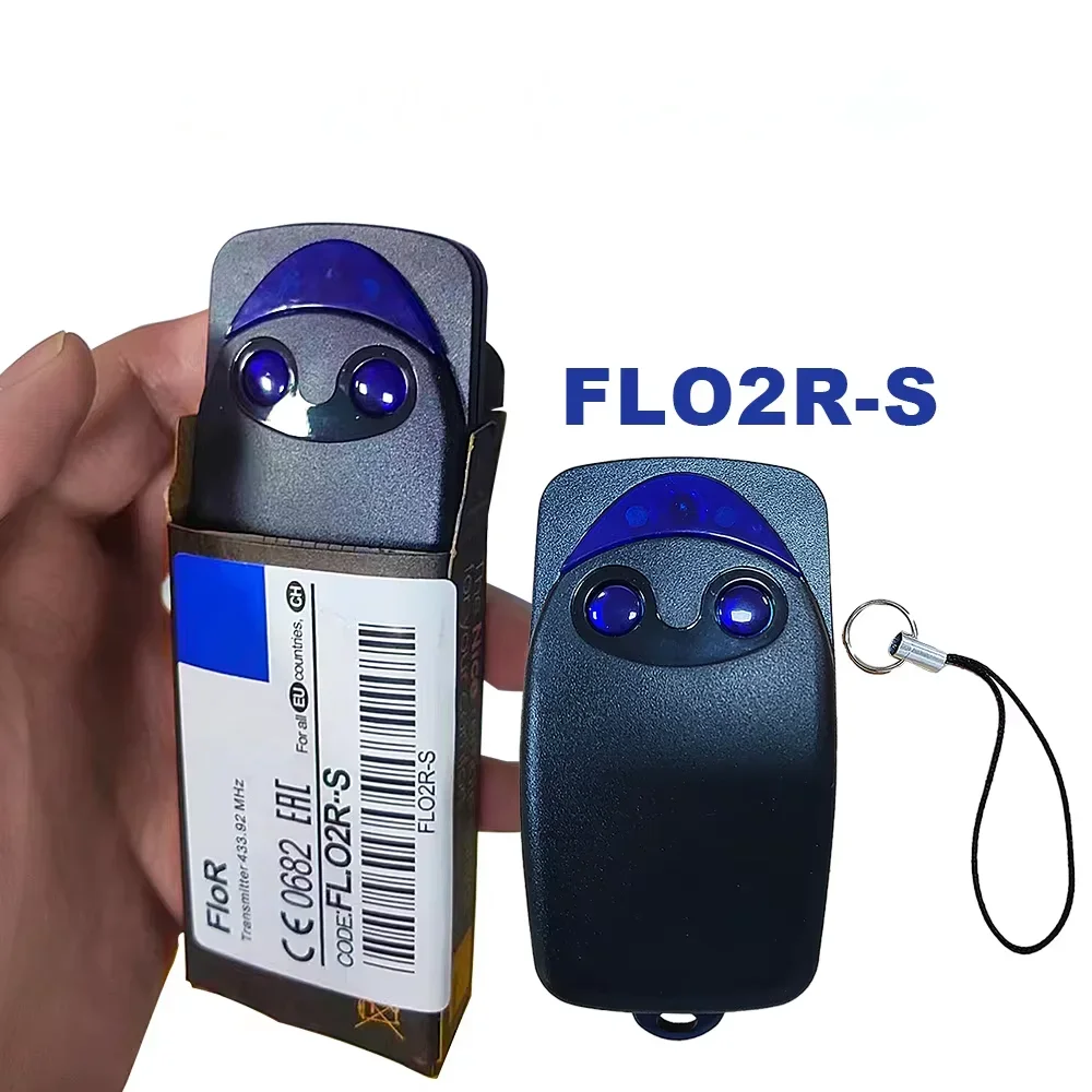 Nice Flor FLO2R-S FLO4R-S Flor-s Control remoto para puerta de garaje 433,92 MHz transmisor de mano con código rodante