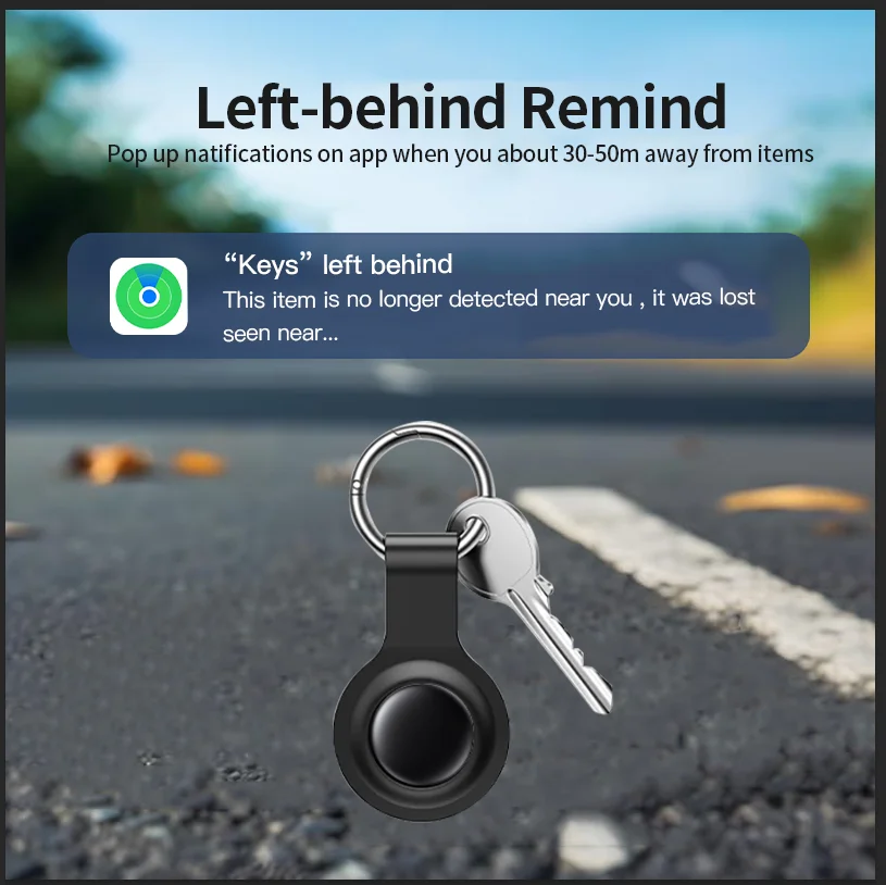 Rastreador de segurança anti-perda, Encontre minhas chaves, rastreador GPS Bluetooth, fones de ouvido, bagagem, animais de estimação avançados, rastreador IOS MFi