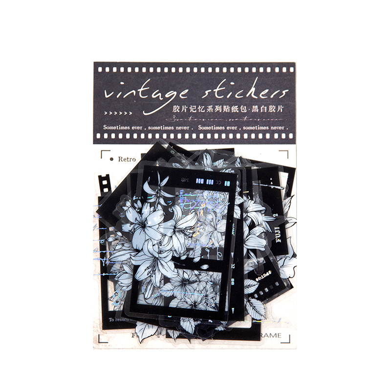 30 шт./упаковка, прозрачные наклейки в виде животных