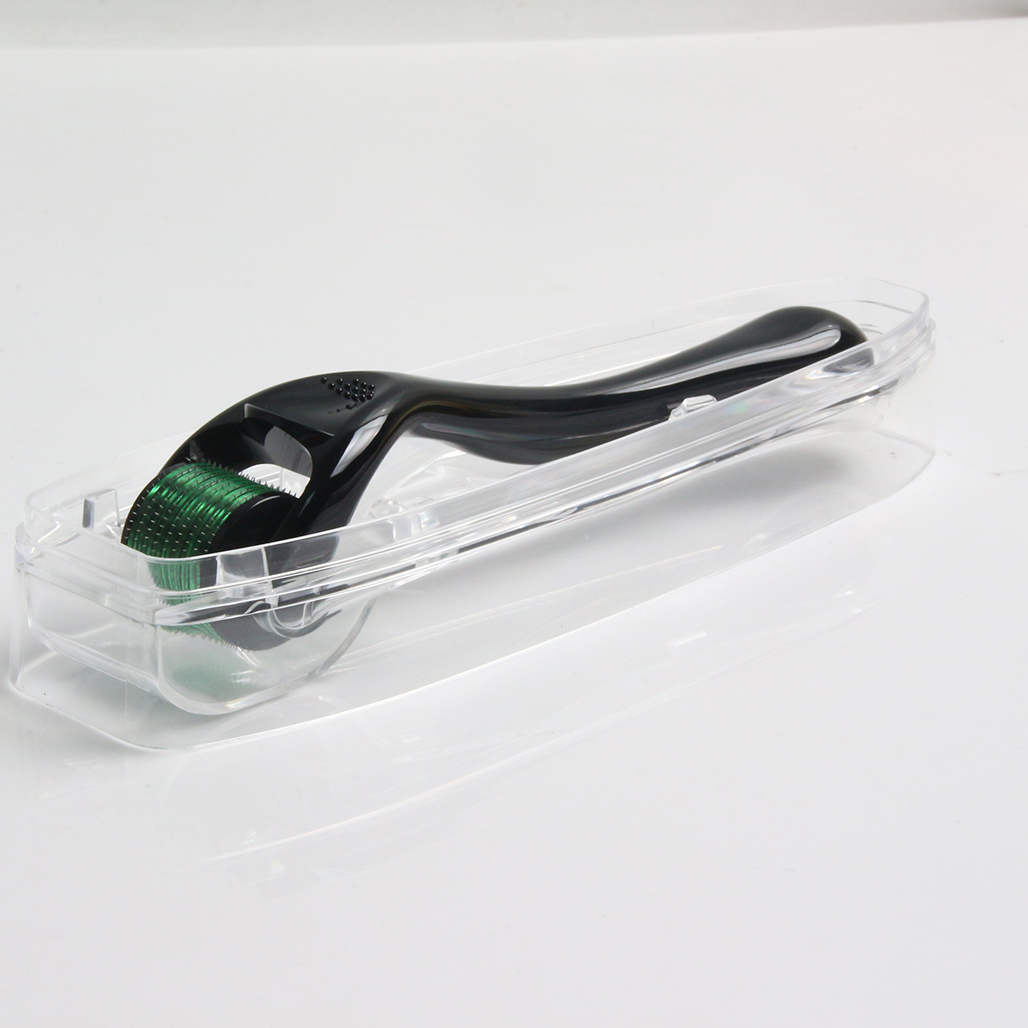 Micro Needle 540 Roller Derma Roller Dermaroller Titan Haarwuchs Bartwachstum Anti-Haarausfall-Behandlung Ausdünnung