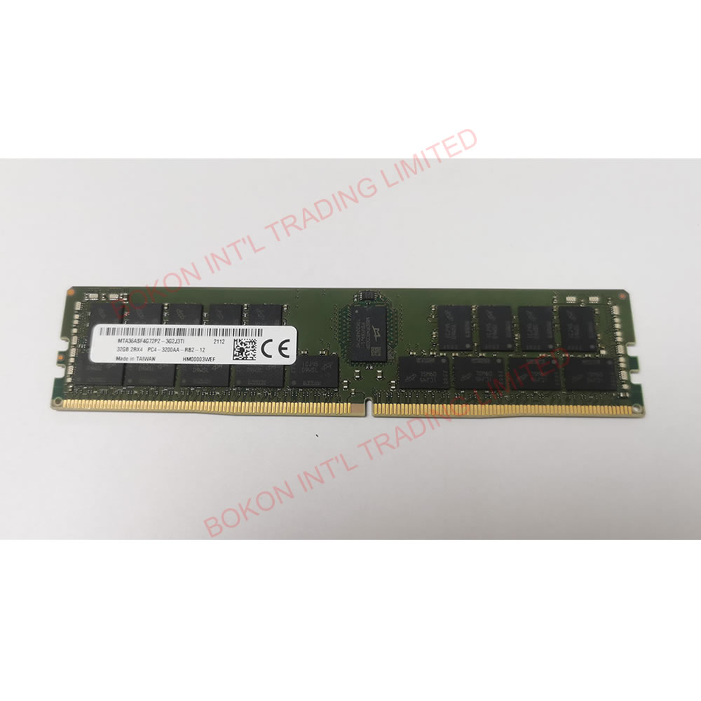 32GB 2Rx4 3200MHz MTA36ASF4G72PZ DDR gelijkwaardige frequentie SDRAM PC4-3200AA Serverhostgeheugen 32GB DDR4 SDRAM RDIMM