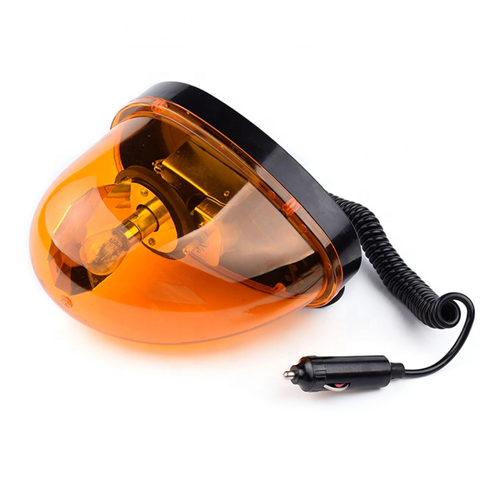 New Magnetic Teardrop DC12V Rotate Beacon Amber Warning light Emergency Car Truck Safety Construction
