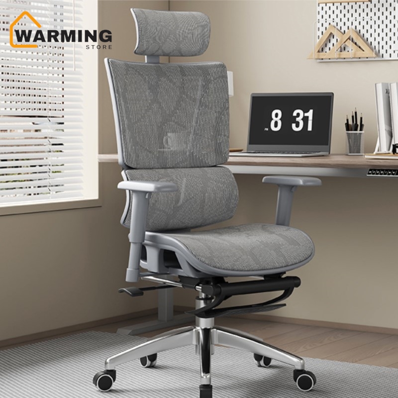 Warming Ergonomic Chair For Prolonged Sitting Comfortable Office Chair E-sports Chair Adjustable For Lying Down And Lifting 2024