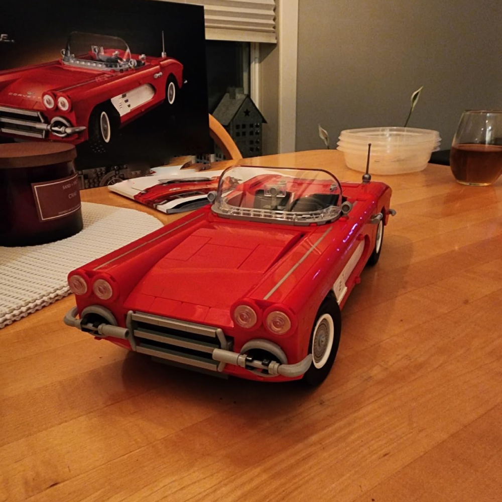 Icons Classic Car Building Blocks Kit para Adultos, Modelo Chevrolet, Tijolos Brinquedos, Gift Idea, Amantes de carros clássicos, Meninos