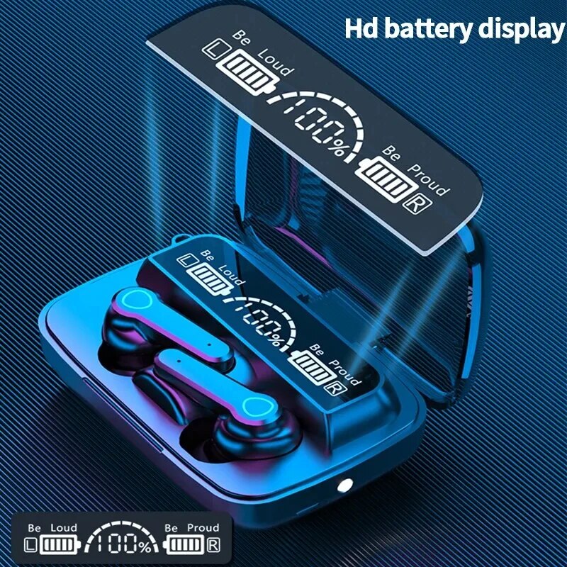 M19 Bluetooth-Headset Wireless Tws Gaming-Unterstützung Geräusch unterdrückung Touch-In-Ear-Mini-Notstrom-Powerbank-Headset