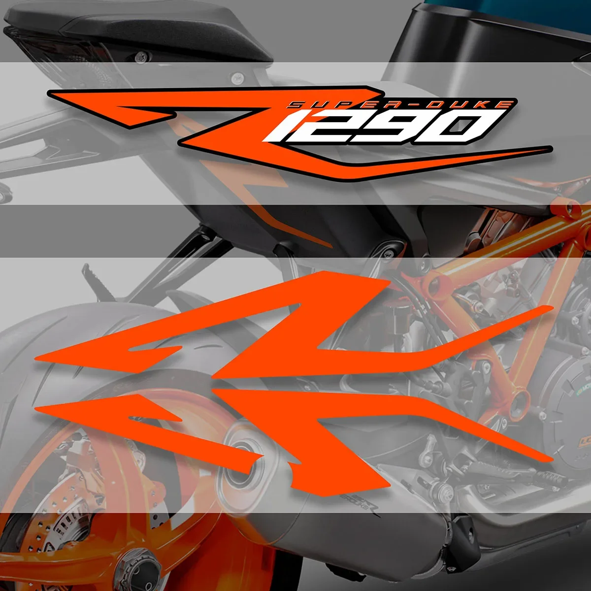Pegatinas de vinilo para motocicleta, calcomanías a prueba de agua para KTM 1290 Super Duke R 2018 2019 2020 2021 2022