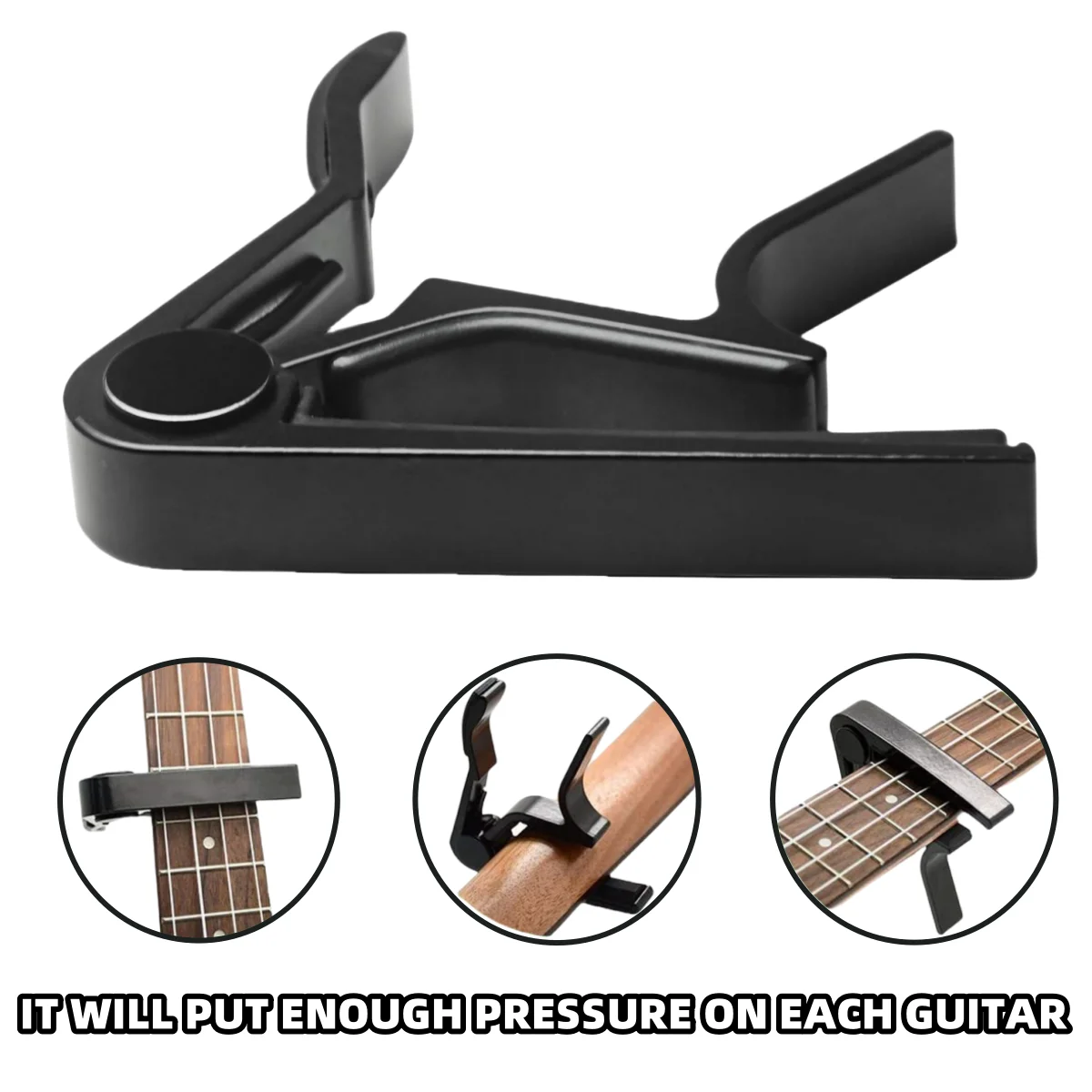 Set di accessori per chitarra per principianti Miwayer con accordatore per chitarra include/capotasto per chitarra/10 plettri (casuale) /supporto per plettro/per qualsiasi chitarra