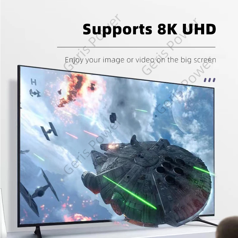 HDMI-kompatibler Adapter 90 270 Grad rechtwinkliger Stecker auf Buchse Konverter 8K HD-Anschluss Mini / Micro HDMI-kompatibler Extender
