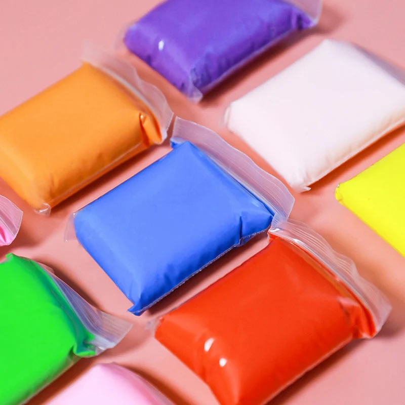 12/24/36 สีคริสต์มาสของขวัญ SUPER LIGHT Clay Space Clay Handmade DIY การสร้างแบบจําลอง Plasticine,เนื้อละเอียดอ่อน,น้ําหนักเบา