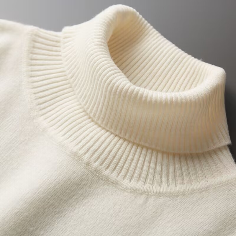 2022 Mùa Thu Và Mùa Đông Cashmere Áo Len Cao Cổ Của Phụ Nữ Đầu Cao Cổ Áo Len Của Phụ Nữ Áo Len Màu Rắn Kích Thước Lớn