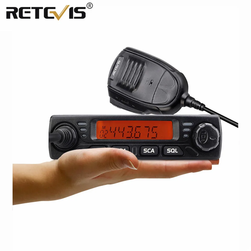 Auto Walkie Talkie Radiosender RETEVIS RT98 VHF (oder UHF) 15W Auto Mobilfunk Auto Zwei-Wege-Radio Amateurfunk Transceiver Truckers