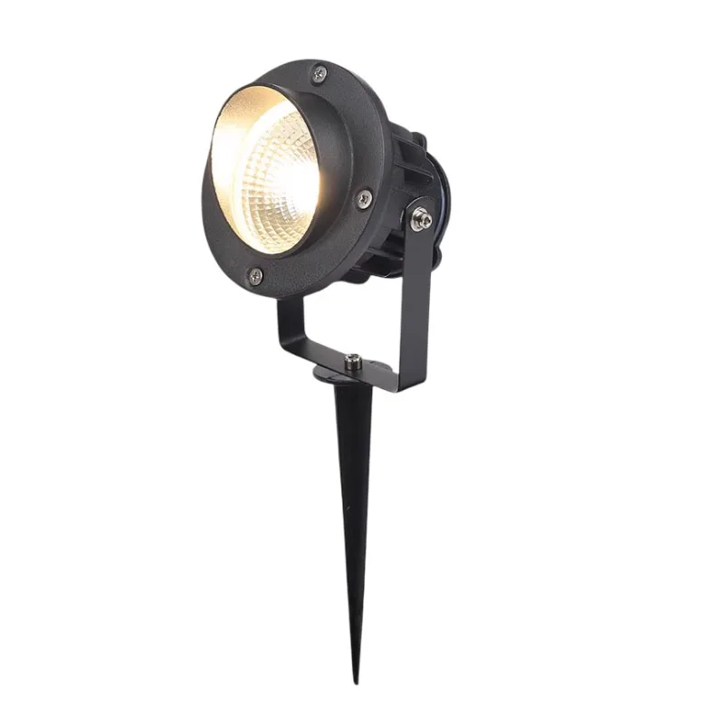 Phong Cách Mới COB Vườn Bãi Cỏ Đèn 220V 110V 12V LED Ngoài Trời Mũi Nhọn Ánh Sáng 3W 5W 7W 9W 12W Con Đường Phong Cảnh Chống Nước Điểm Bóng Đèn