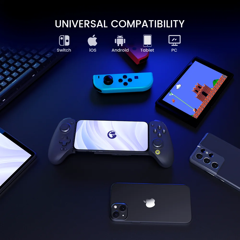Беспроводной контроллер Gamesir G8 Plus  для мобильных ПК Android iOS Nintendo Switch Bluetooth Game Console Steam Deck