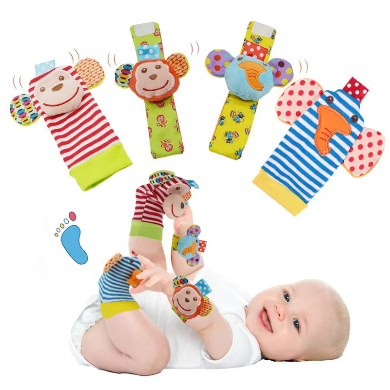 ของเล่นเด็ก 6 12 เดือนSensory Rattles Teetherกิจกรรมมือของเล่นเด็กแรกเกิดEarly Development Teething Rattleของเล่นสําหรับทารก