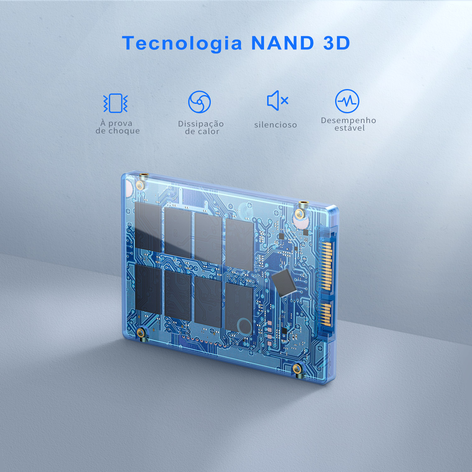 KOOTION X12 SSD SATA 256GB 512GB 1TB SATA 3 SSD Drive 2.5 Polegada HDD Disco de Estado Sólido para Laptop PS4 PS3 PC Desktops