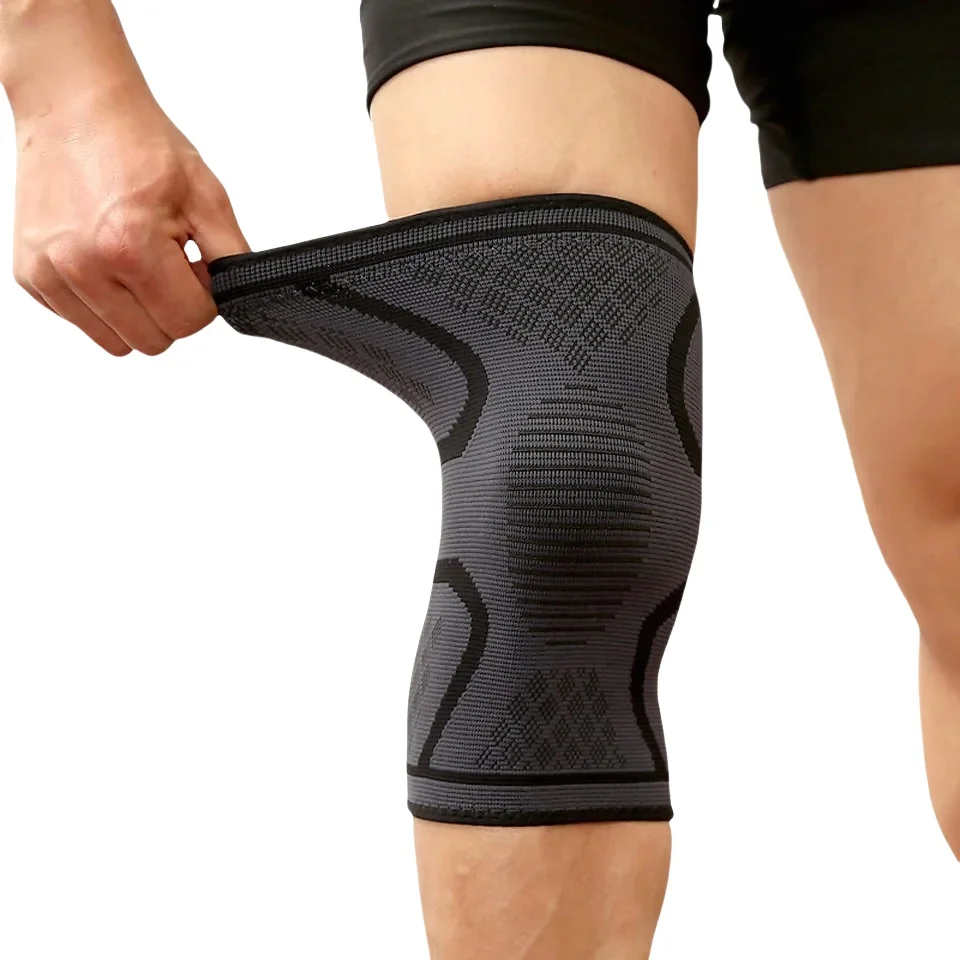 1PCS elastische Nylon Sport Kompression Knie Pad Hülse für Fitness Laufen Radfahren Basketball-Knie Unterstützung Hosenträger