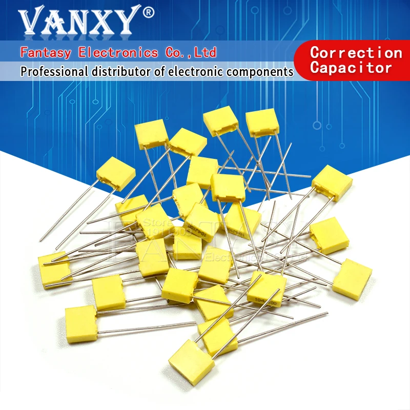 Film plastique de sécurité en polypropylène, 20 pièces, 100V 1nF ~ 470nF 100nf 220nf 10nf 47nf 22nf 1nf 0.47uf 0.1uf 330nf, condensateur de Correction