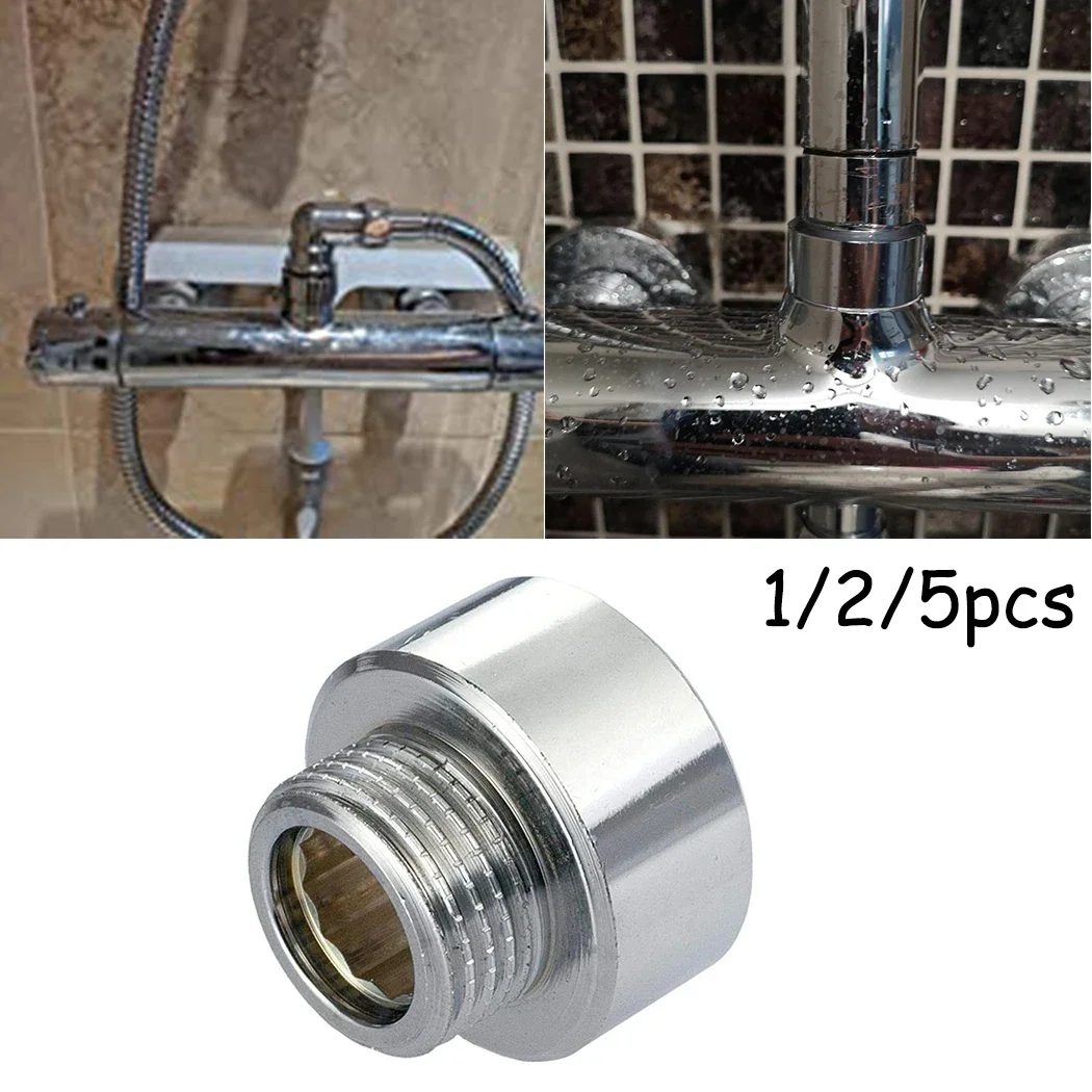 1/2 Chiếc Vòi Tắm Hoa Sen/Đầu Bộ Chuyển Đổi 3/4 "X 1/2" BSP Dây Chuyền Nữ X Nam Chrome Giảm Tốc vòi Rửa Chén Adapter Thông Tắc Đường Ống