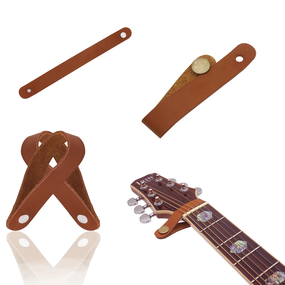 IRIN JENeck Strap Belt, JELeather Strap Holder, Button, Safe Lock, Ukulele Bass, Acoustic Electric Accessrespiration