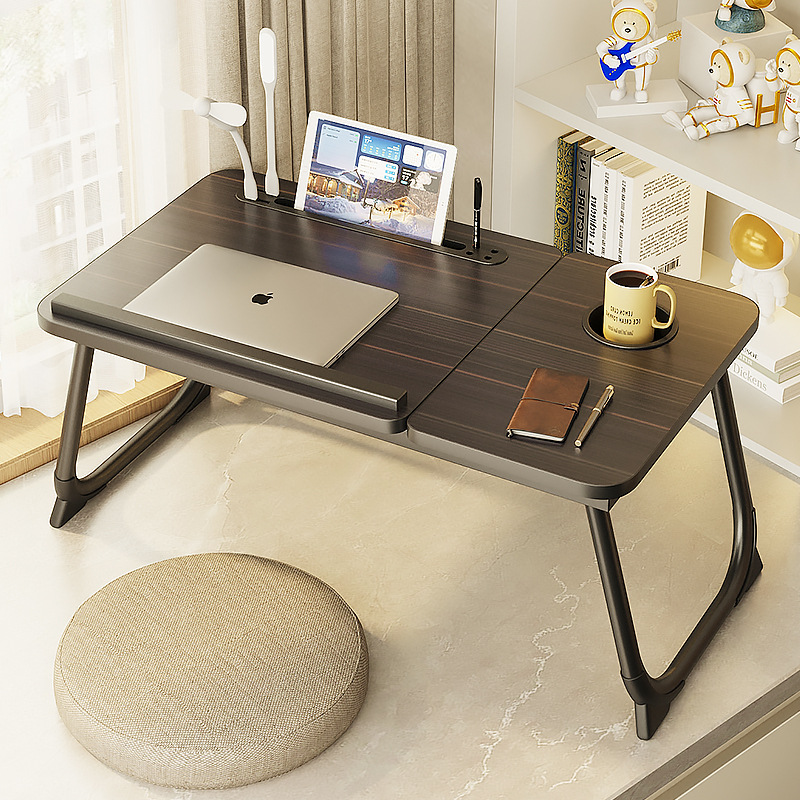 Bureau de lit, bureau d'ordinateur réglable, ordinateur portable pliable, table de chevet, dortoir pour enfants, chambre à coucher, bureau d'étude pour paresseux