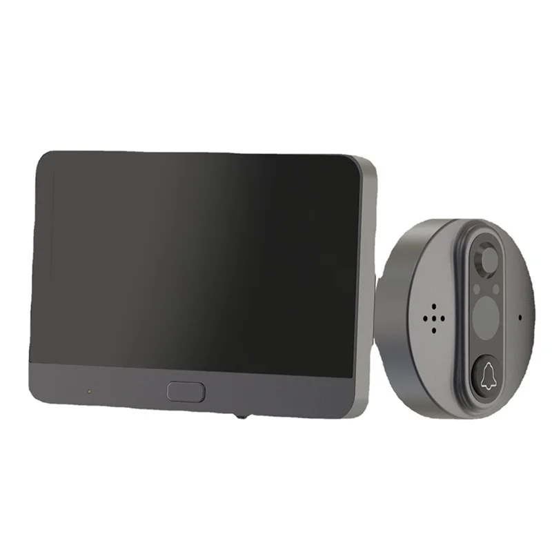 BTLIFE-3MP Smart Life Tuya 1080P Wifi Bel Pintu Kamera Lubang Intip Mata Baterai 5000Mah Detektor Gerak PIR IR Digital Viewer