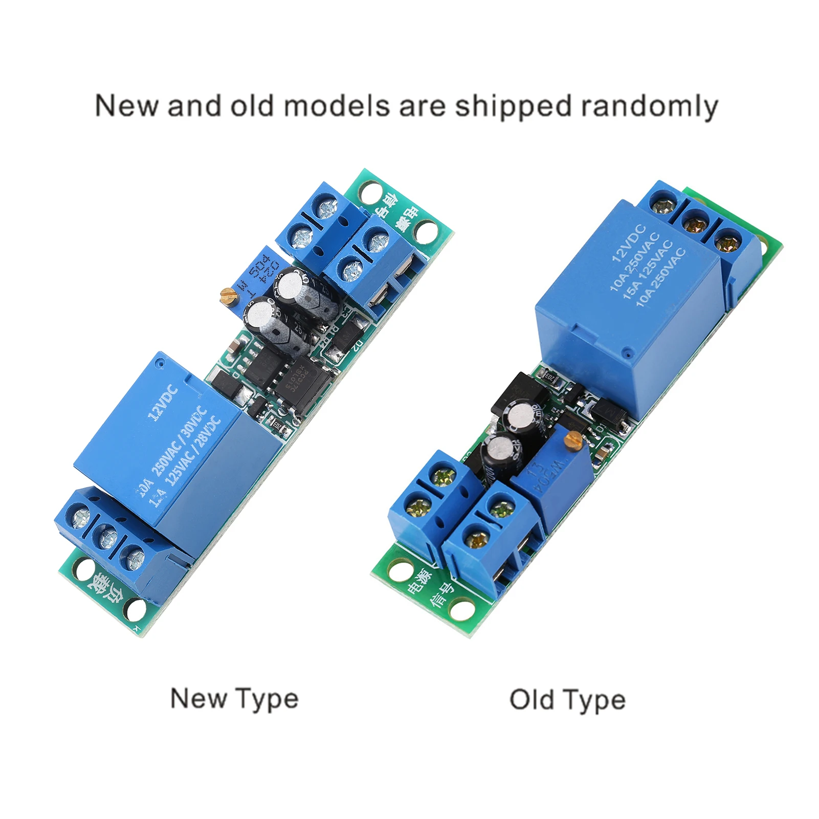 DC12V Adjustable Signal Trigger Turn Off Delay Timer Switch Relay Module