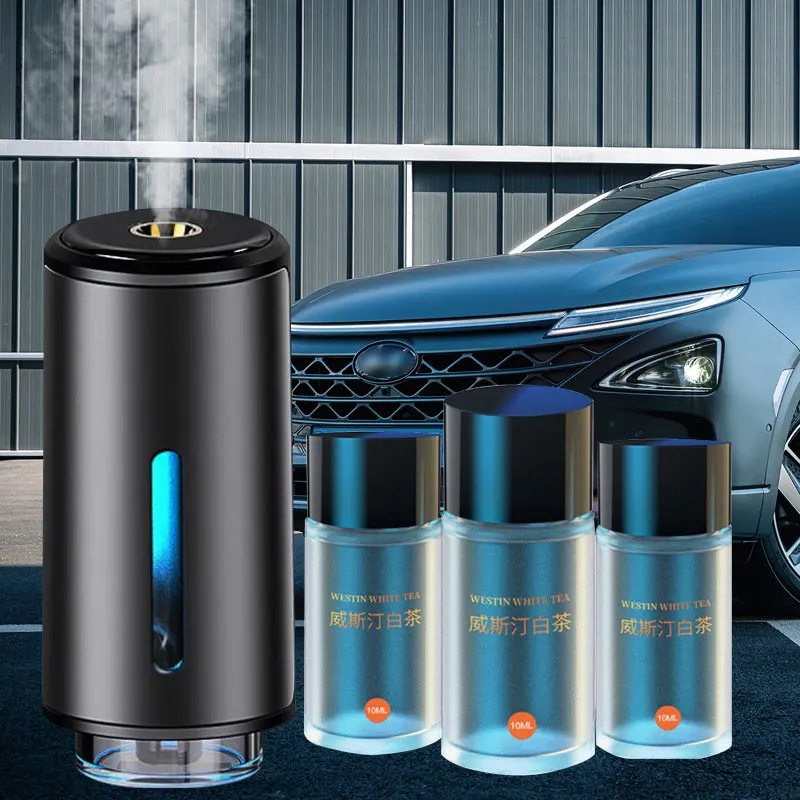 Aroma para salida de ventilación de aire de coche, ambientador en aerosol, humidificador de aire, difusor de fragancia para habitación con aceite esencial de 10ml