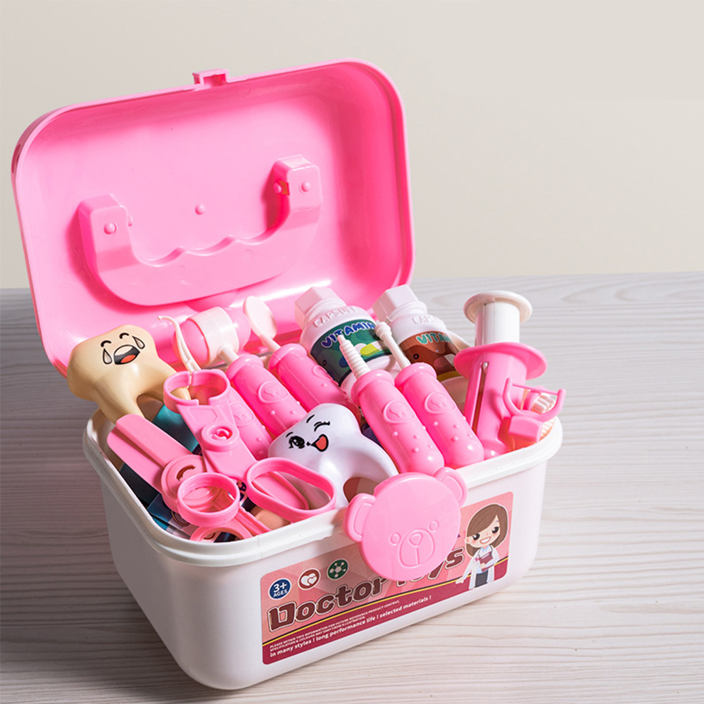 Bambini Doctor Play Set simulazione infermiera giocattolo accessori medico per bambini Home Play Toys Doctor Set Toy Gift for Kids Boys Girls