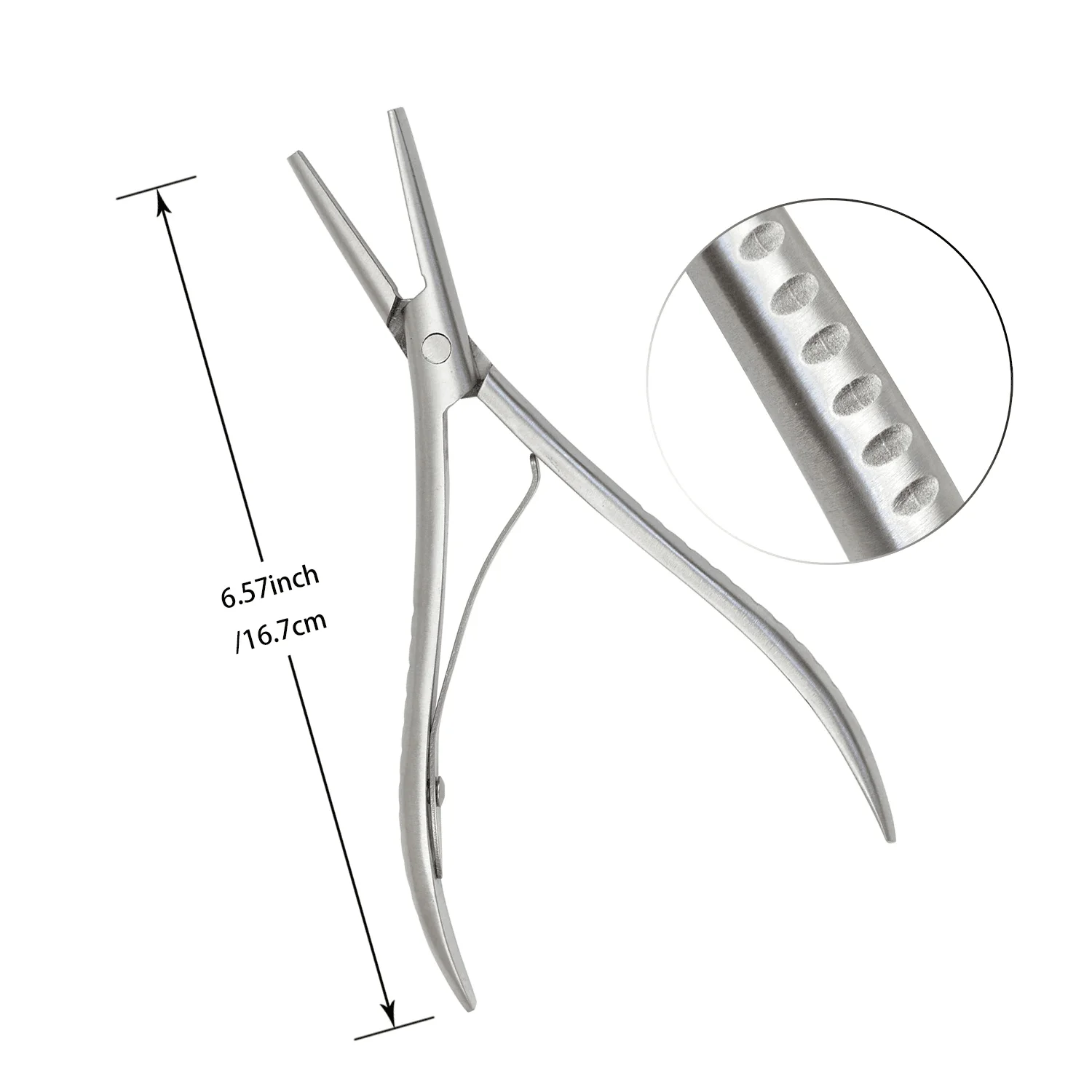 1 pc alicate de cabelo de aço inoxidável multi-função ferramenta de estilo alicate de extensões de cabelo para fazer perucas