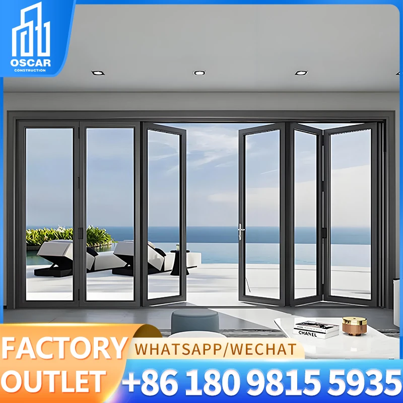 โมเดิร์นตัด Overhead แผงอลูมิเนียมกระจกนิรภัยโรงรถประตู 9x8 9x7 16x7 Plexiglass กระจกโรงรถประตูมอเตอร์
