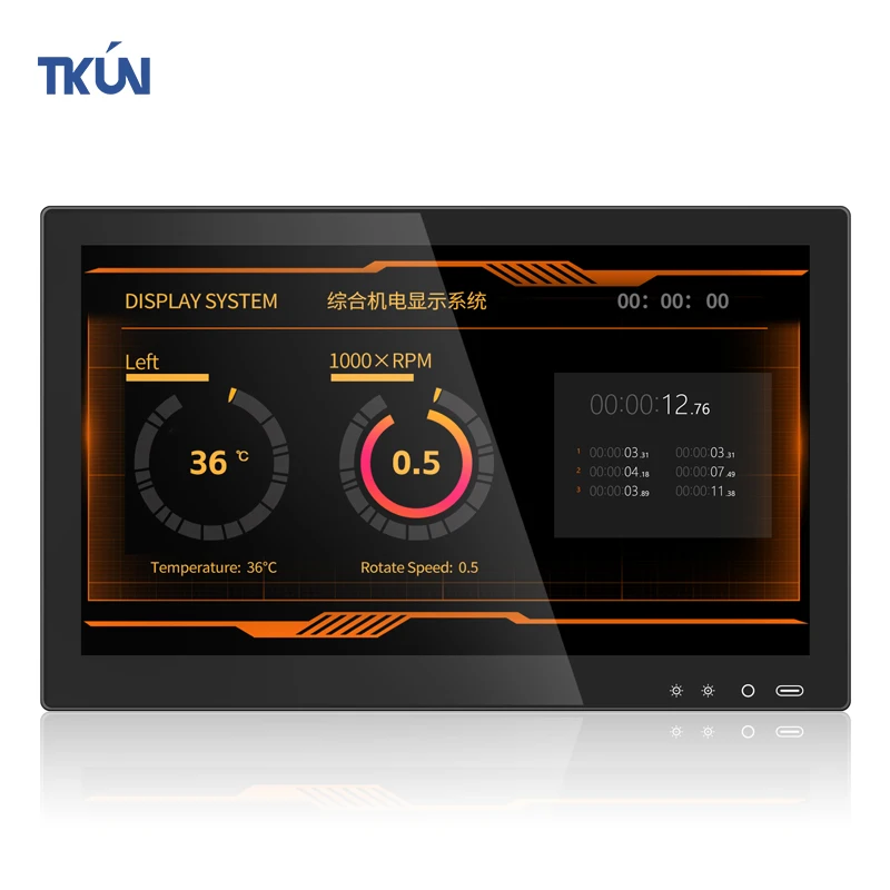 Outdoor Marine touch all-in-one P156CC-A 1000 nit IP65 monitor touchscreen capacitivo impermeabile incorporato/montaggio a parete