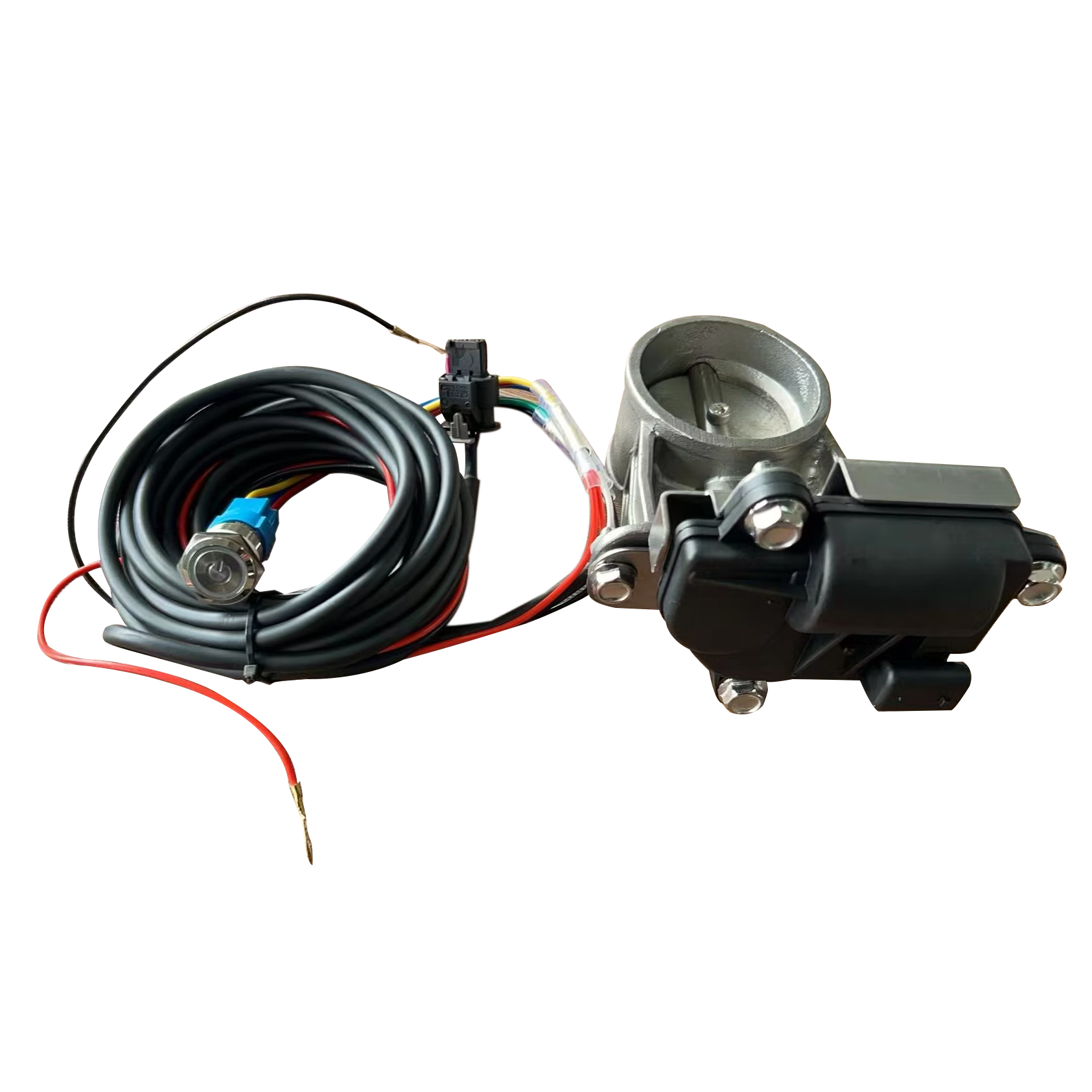 Электрический клапан управления выхлопом, электрический клапан с кнопкой 2, 2,36, 2,5 и 3,0 дюйма, отличное уплотнение, клапан управления выхлопом