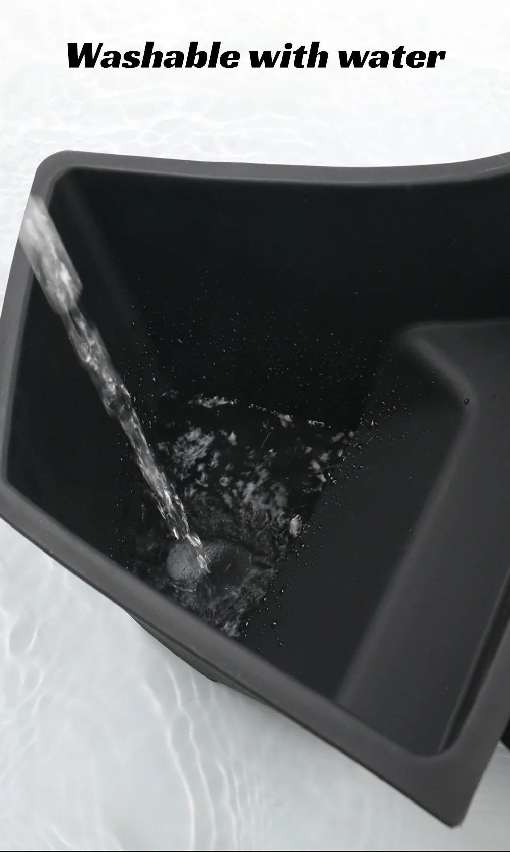 Für Tesla Modell 3 Highland 2024 2025 Hinten Stamm Seite Lagerung Box mit Abdeckung Schwanz Boot Organizer Partition Dekoration Zubehör