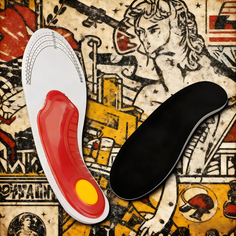 Orthotic Insole Arch Support Flatfoot Orthopedic Insoles For Feet Ease Pressure Of Air Movement Damping Cushion Padding Insole