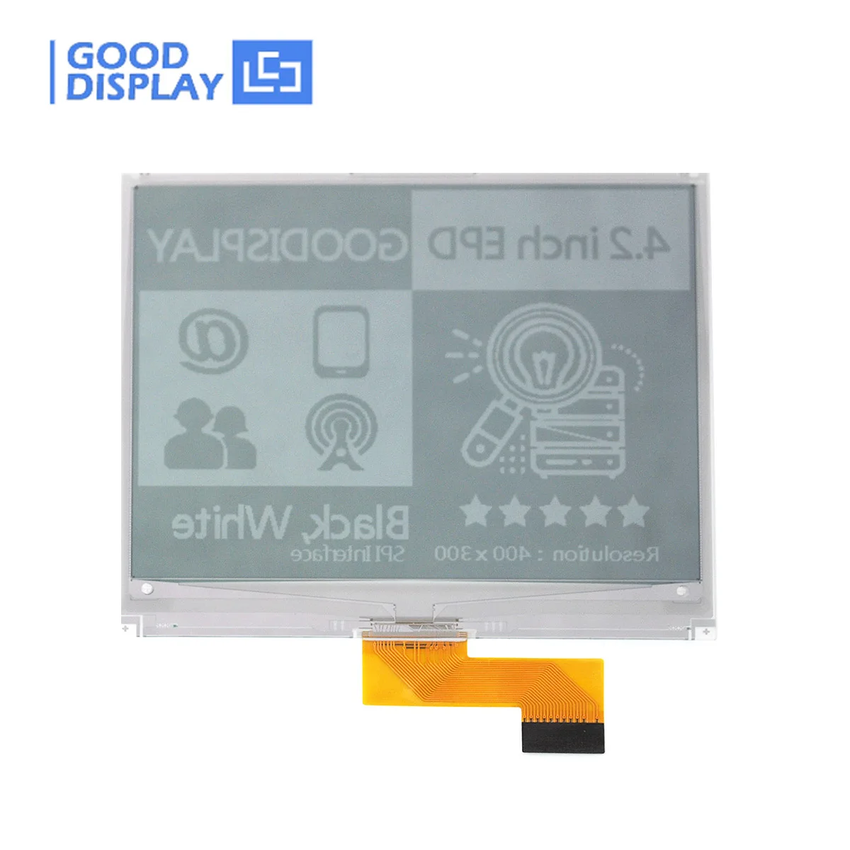 Модуль экрана 4,26 дюйма с быстрым обновлением на базе e-ink, разрешение 800x480, SPI epaper, GDEQ0426T82