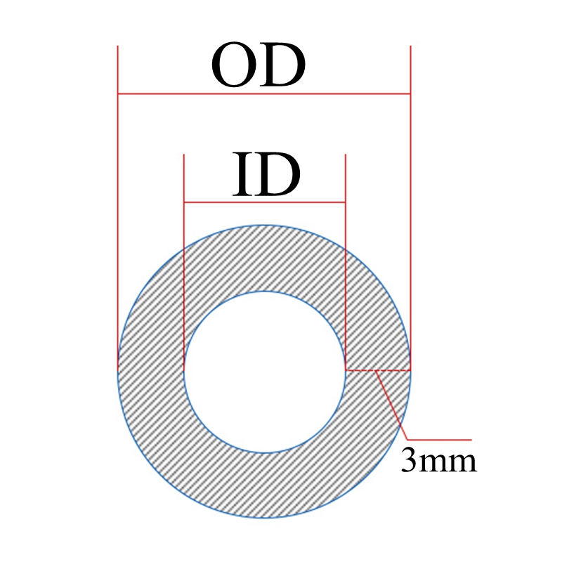 シリコンチューブホース,シリコンパイプ用,5m,3mm,4mm,6mm,8mm,10mm シリコンホース 真空管